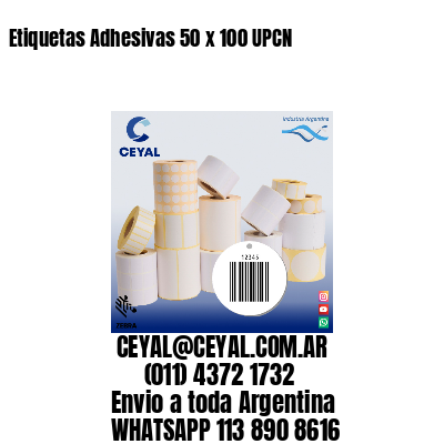 Etiquetas Adhesivas 50 x 100 UPCN