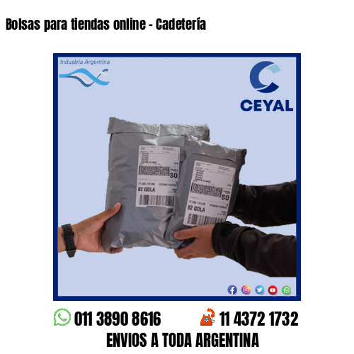 Bolsas para tiendas online – Cadetería