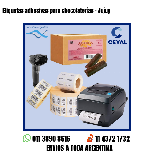 Etiquetas adhesivas para chocolaterías – Jujuy