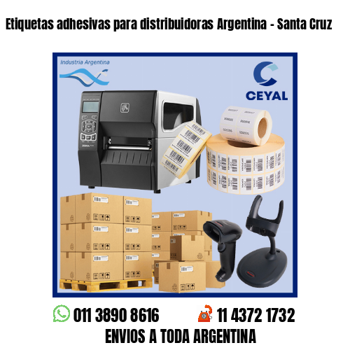 Etiquetas adhesivas para distribuidoras Argentina – Santa Cruz