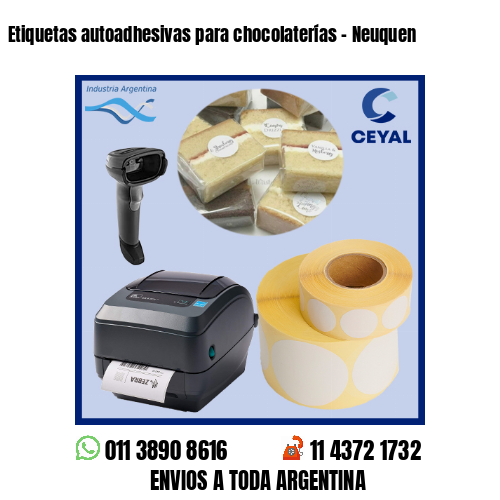 Etiquetas autoadhesivas para chocolaterías – Neuquen