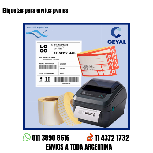 Etiquetas para envios pymes