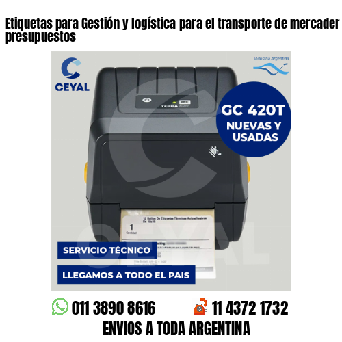 Etiquetas para Gestión y logística para el transporte de mercader . Bajos presupuestos