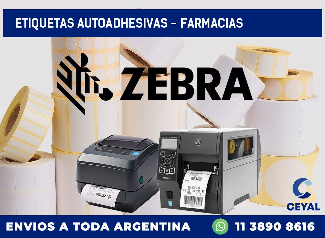 etiquetas autoadhesivas - Farmacias