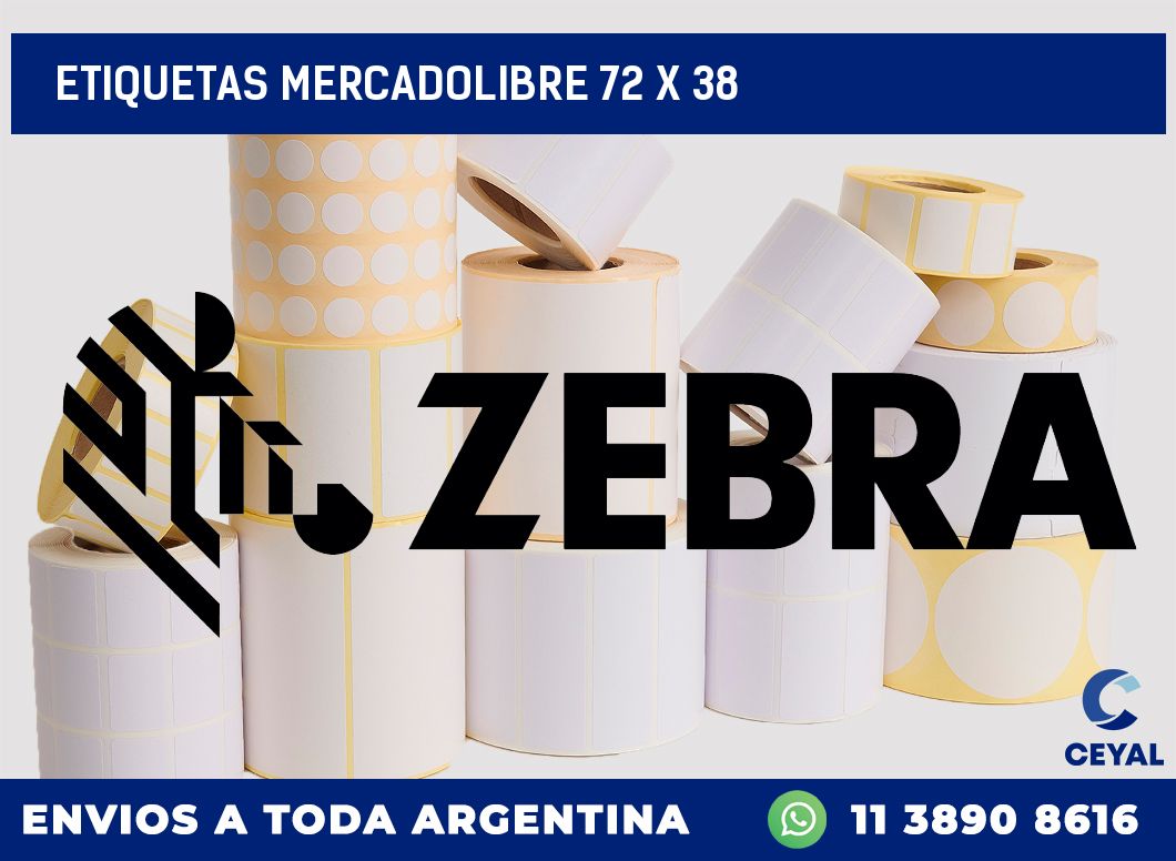 etiquetas mercadolibre 72 x 38