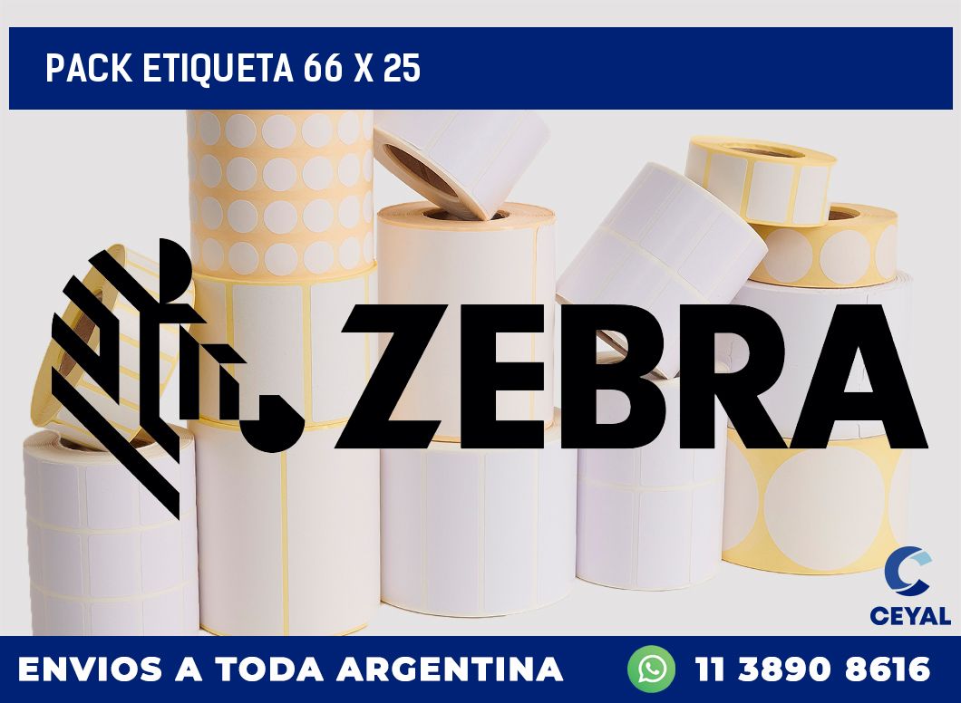 pack etiqueta 66 x 25