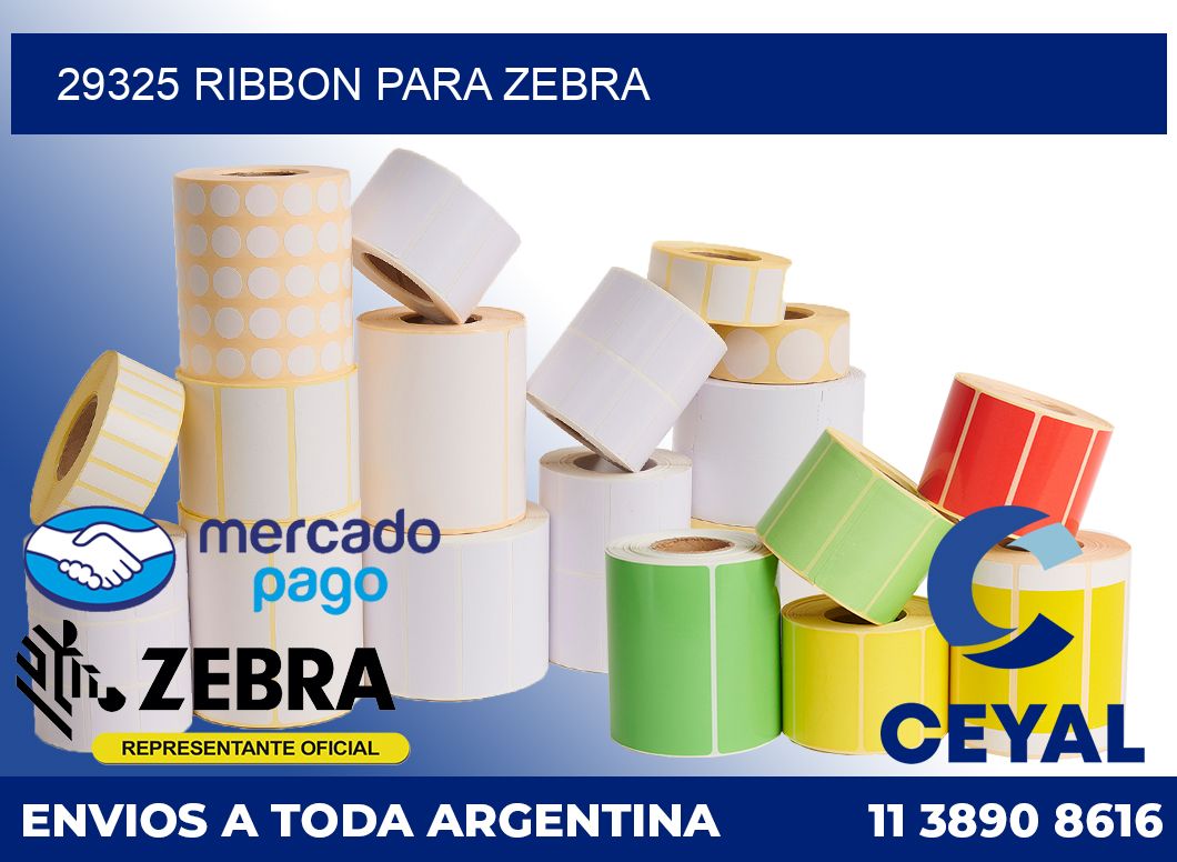 29325 ribbon para zebra