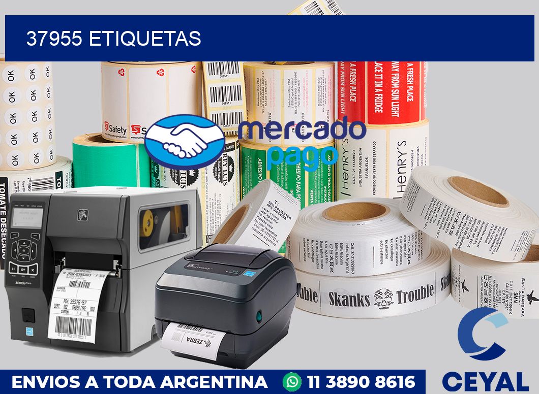 37955 etiquetas