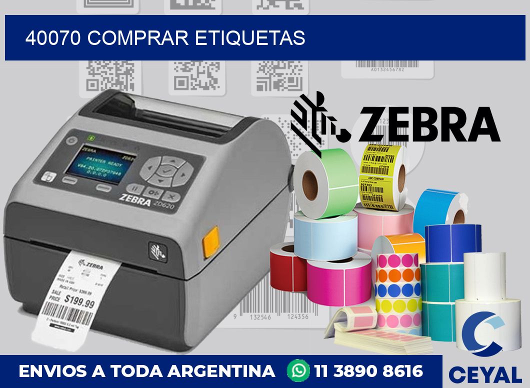 40070 comprar etiquetas