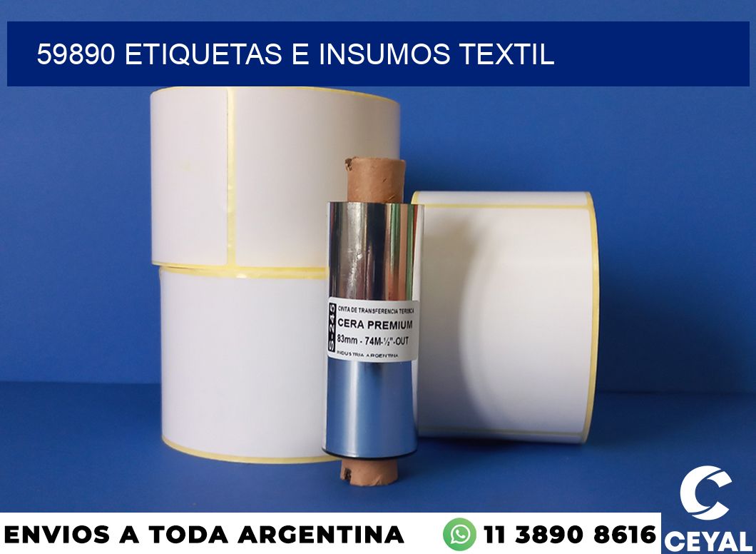 59890 etiquetas e insumos textil