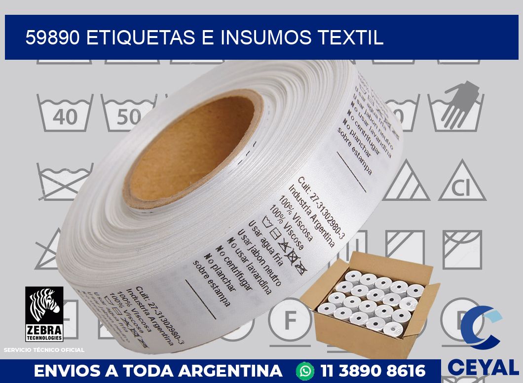 59890 etiquetas e insumos textil