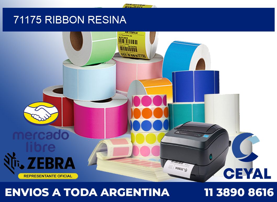 71175 ribbon resina