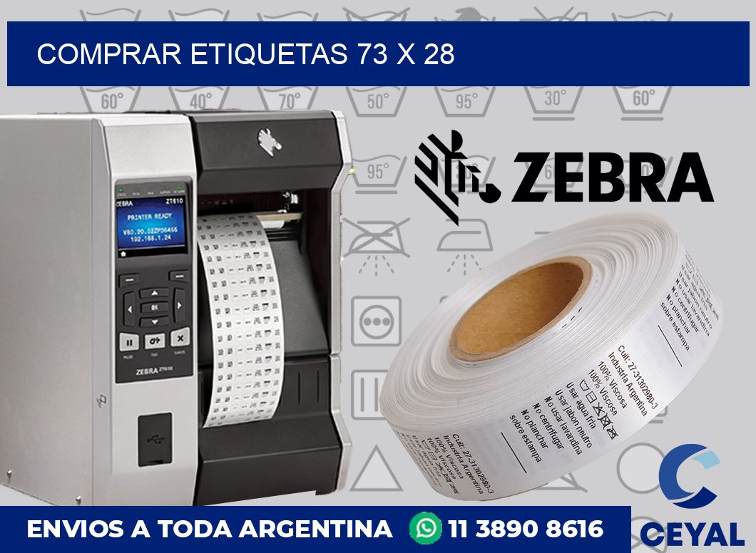 Comprar etiquetas 73 x 28