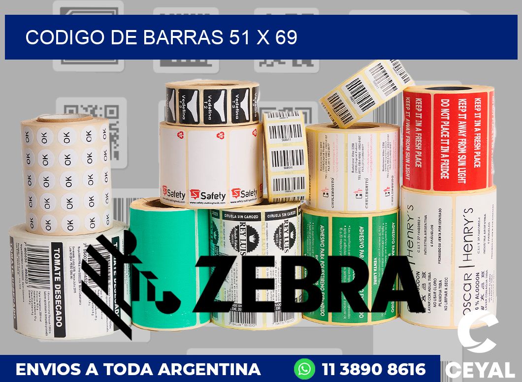 codigo de barras 51 x 69