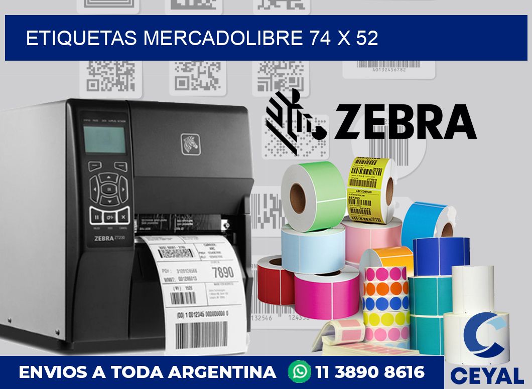 etiquetas mercadolibre 74 x 52