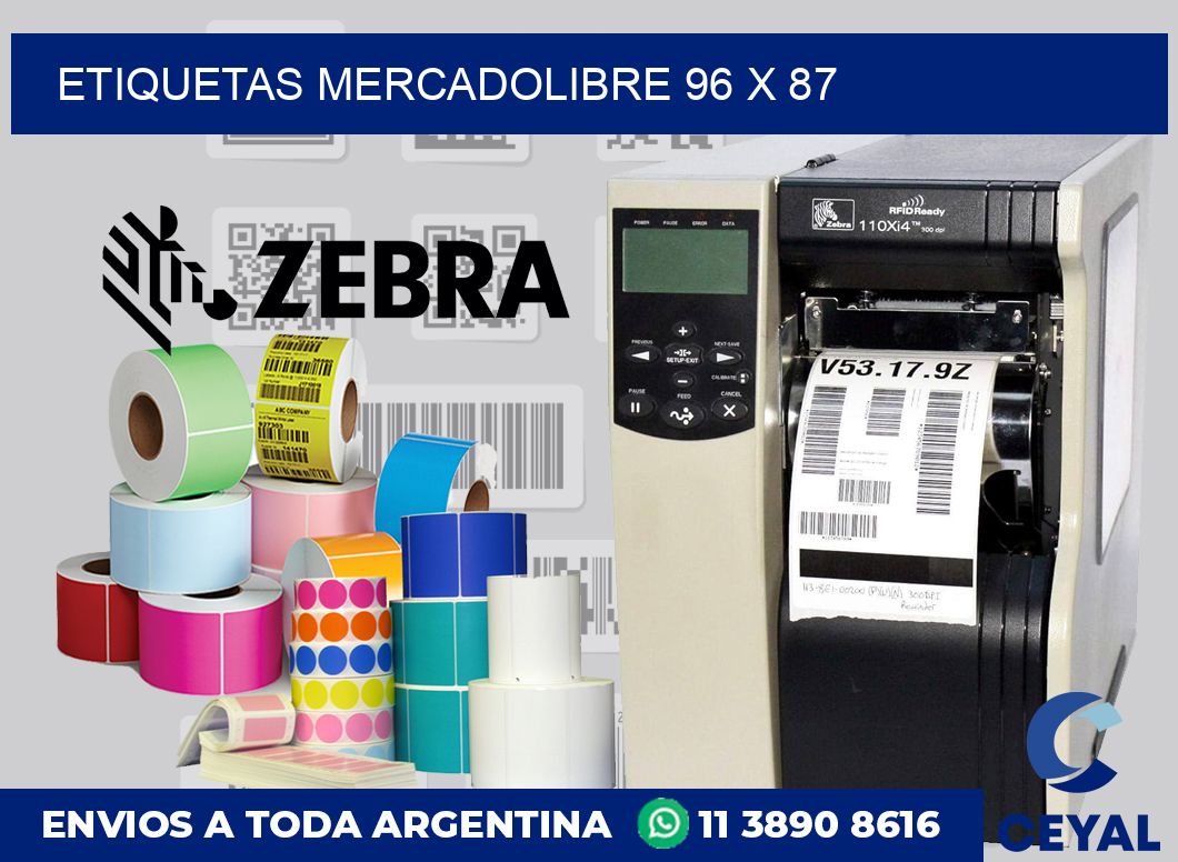 etiquetas mercadolibre 96 x 87