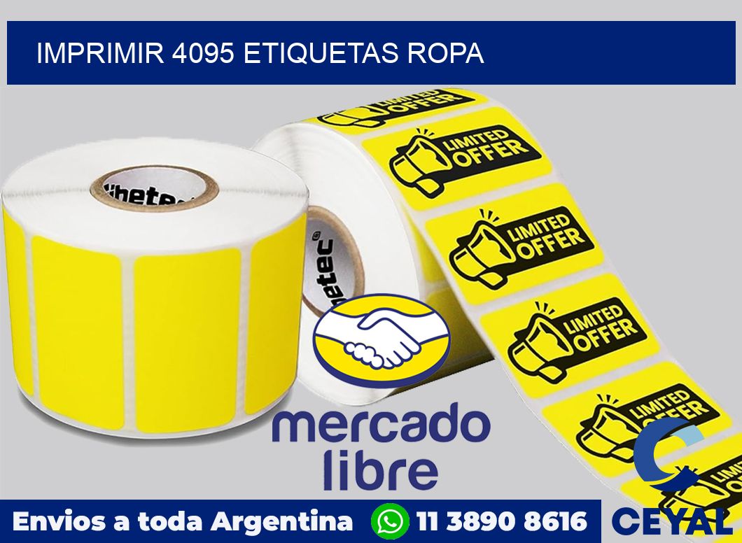 imprimir 4095 etiquetas ropa