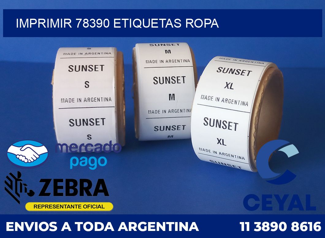 imprimir 78390 etiquetas ropa