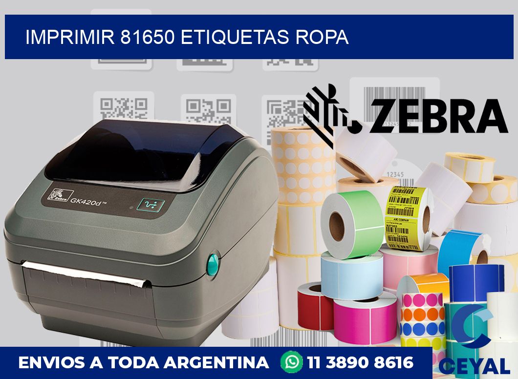 imprimir 81650 etiquetas ropa