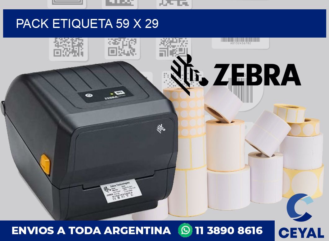 pack etiqueta 59 x 29