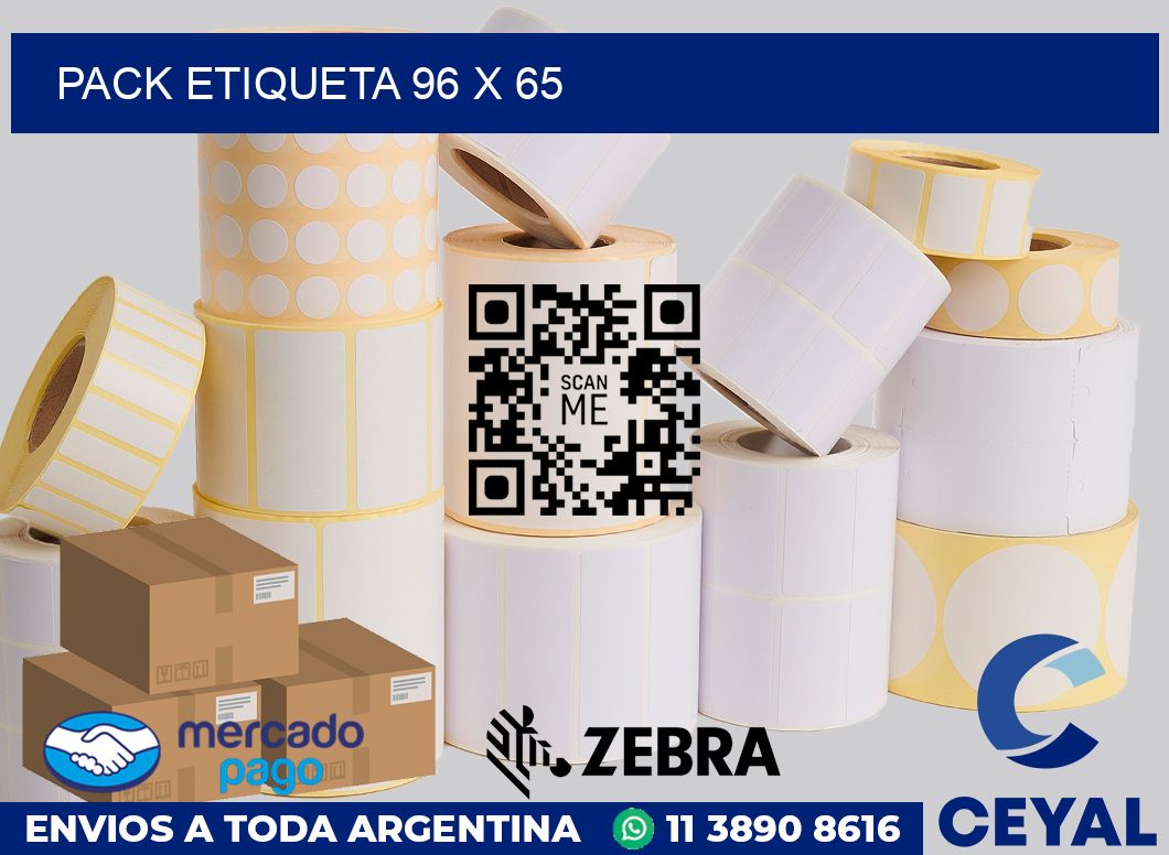 pack etiqueta 96 x 65