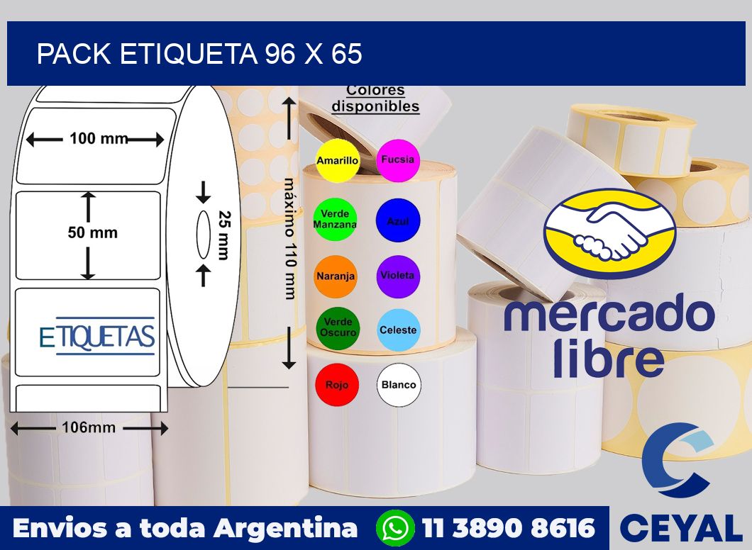 pack etiqueta 96 x 65