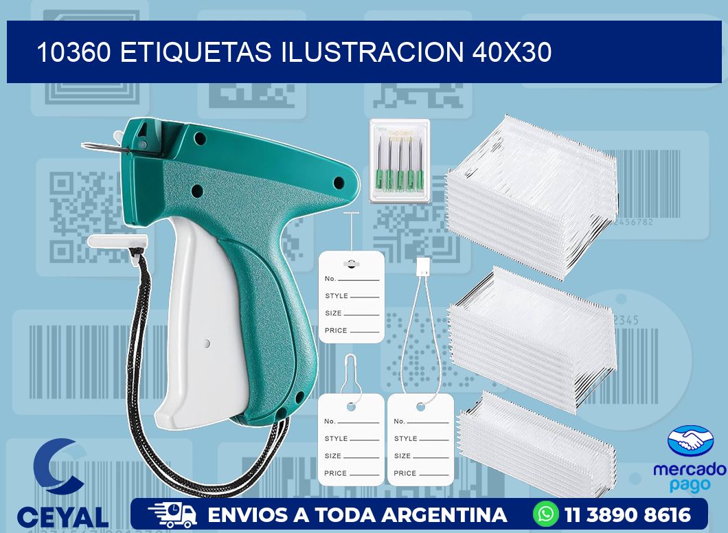 10360 ETIQUETAS ILUSTRACION 40X30