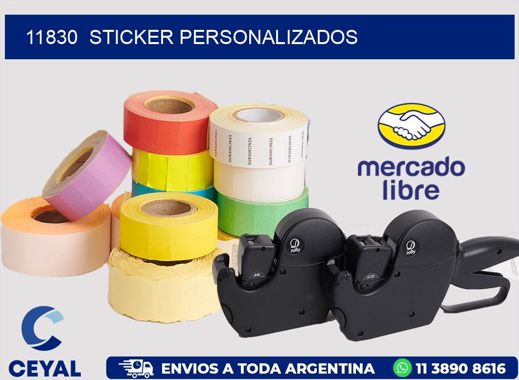 11830  sticker personalizados