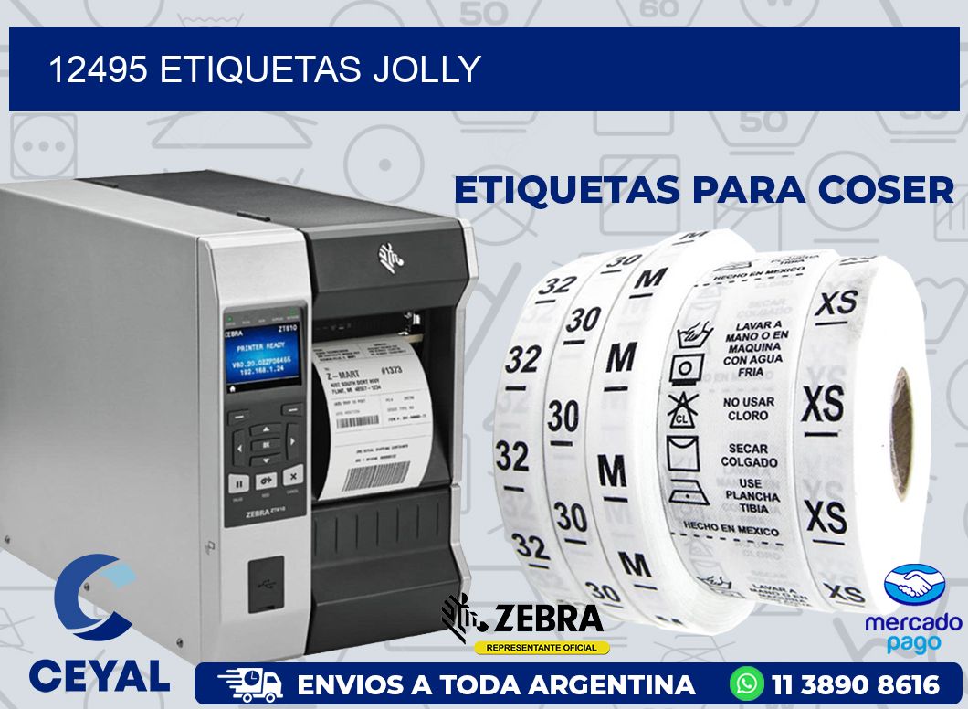 12495 ETIQUETAS JOLLY