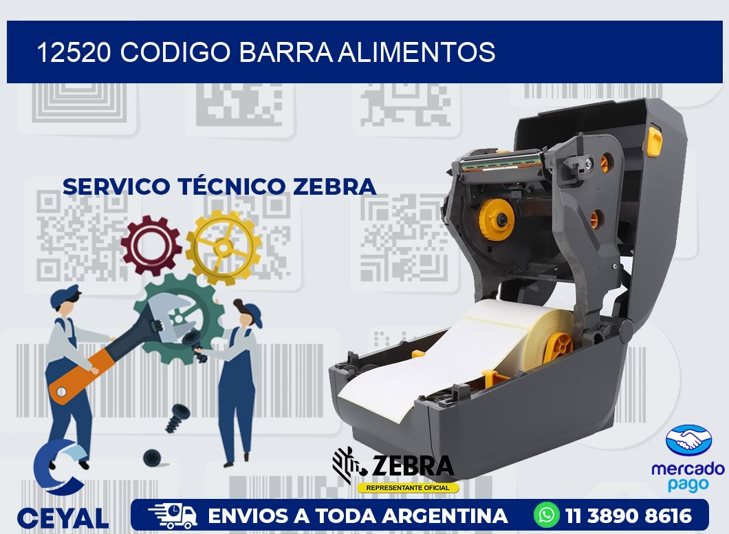 12520 CODIGO BARRA ALIMENTOS