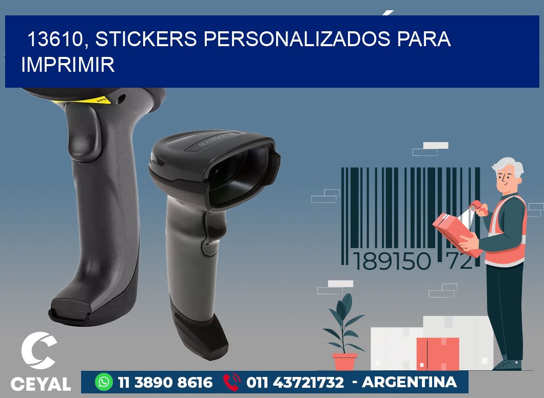 13610, stickers personalizados para imprimir