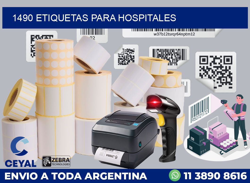 1490 ETIQUETAS PARA HOSPITALES