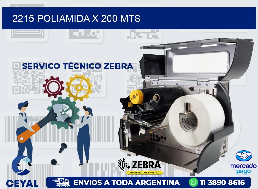 2215 POLIAMIDA X 200 MTS