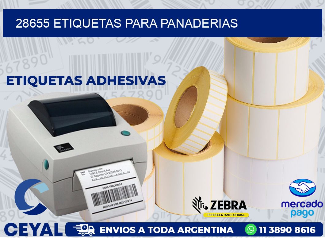 28655 ETIQUETAS PARA PANADERIAS