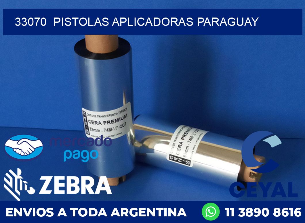 33070  PISTOLAS APLICADORAS PARAGUAY