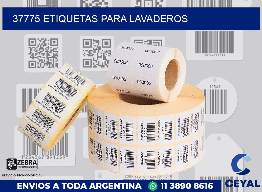 37775 ETIQUETAS PARA LAVADEROS