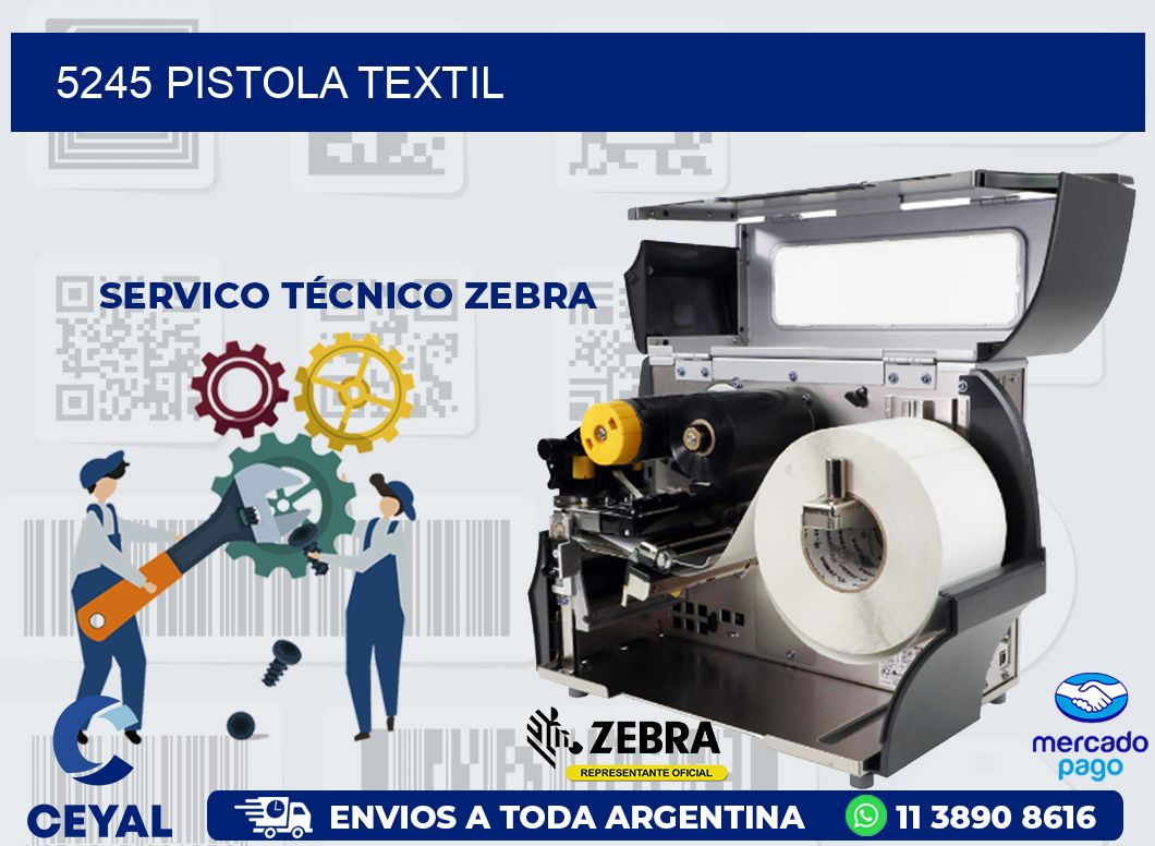 5245 PISTOLA TEXTIL