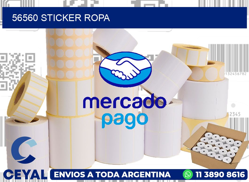 56560 STICKER ROPA