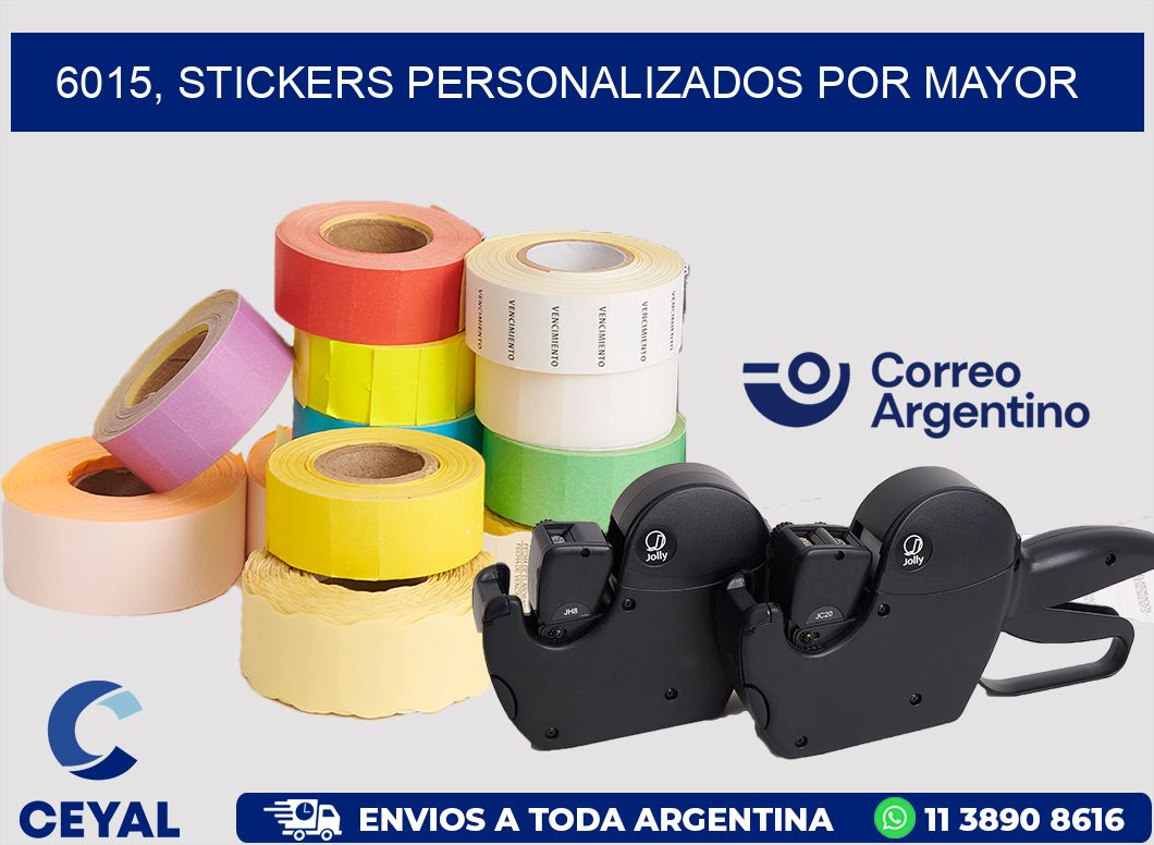 6015, stickers personalizados por mayor