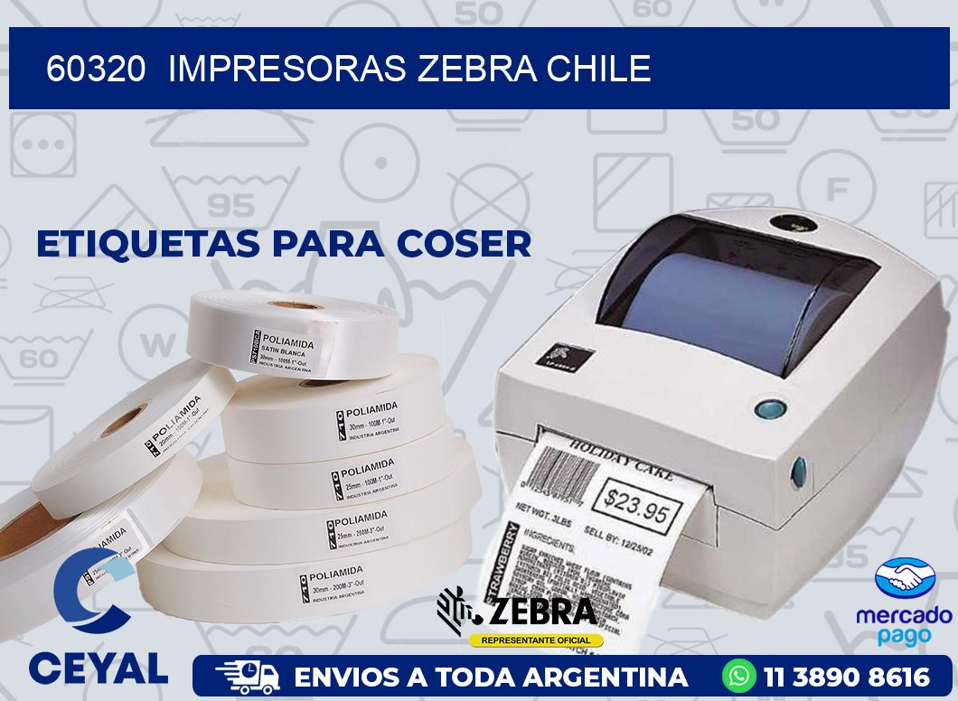 60320  IMPRESORAS ZEBRA CHILE