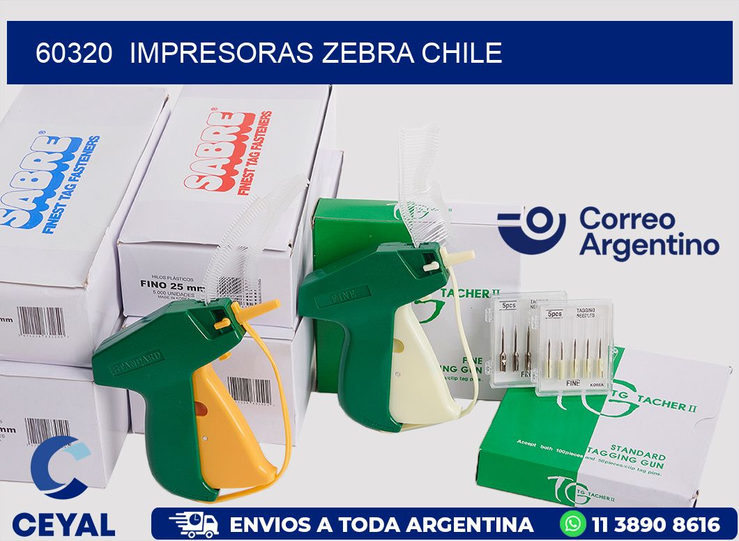 60320  IMPRESORAS ZEBRA CHILE