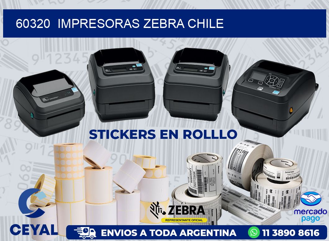 60320  IMPRESORAS ZEBRA CHILE