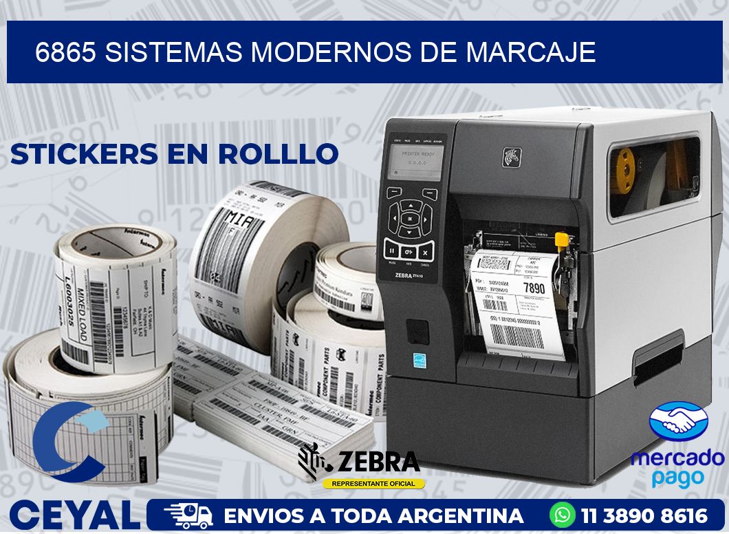 6865 SISTEMAS MODERNOS DE MARCAJE