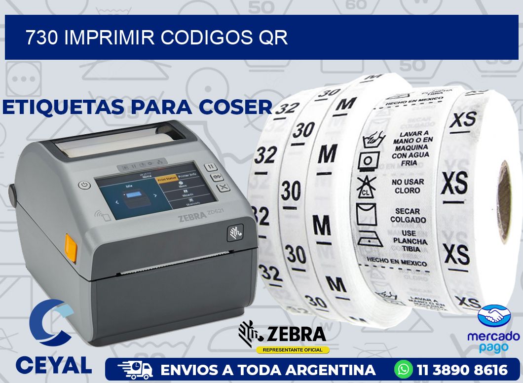 730 IMPRIMIR CODIGOS QR