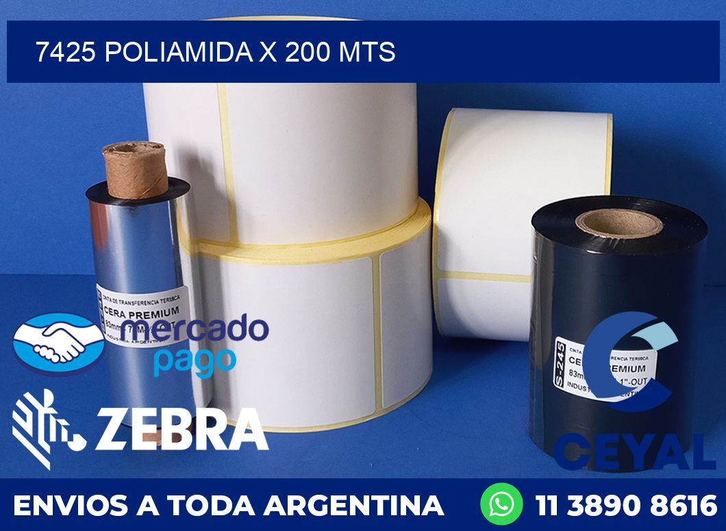 7425 POLIAMIDA X 200 MTS