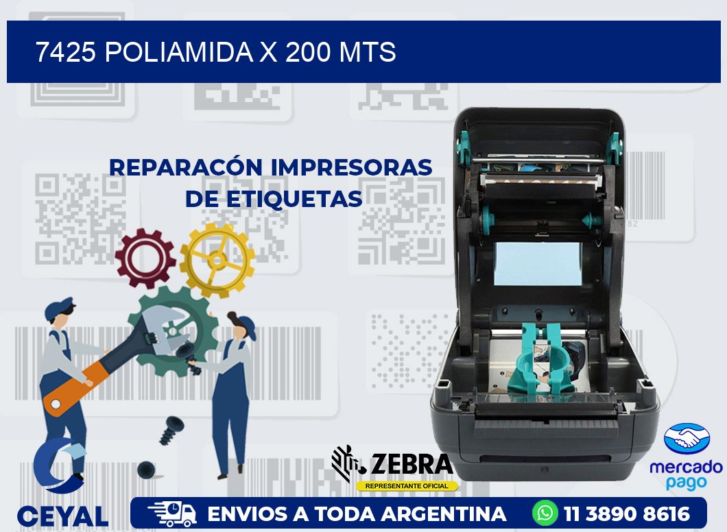 7425 POLIAMIDA X 200 MTS