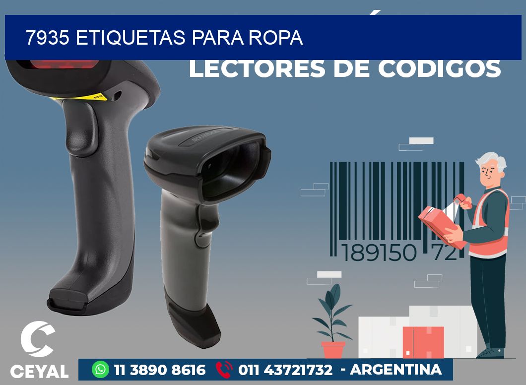 7935 ETIQUETAS PARA ROPA