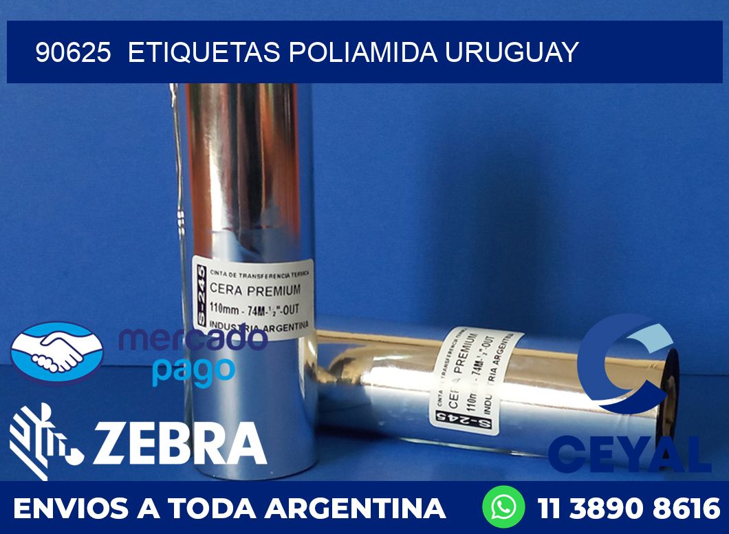 90625  ETIQUETAS POLIAMIDA URUGUAY