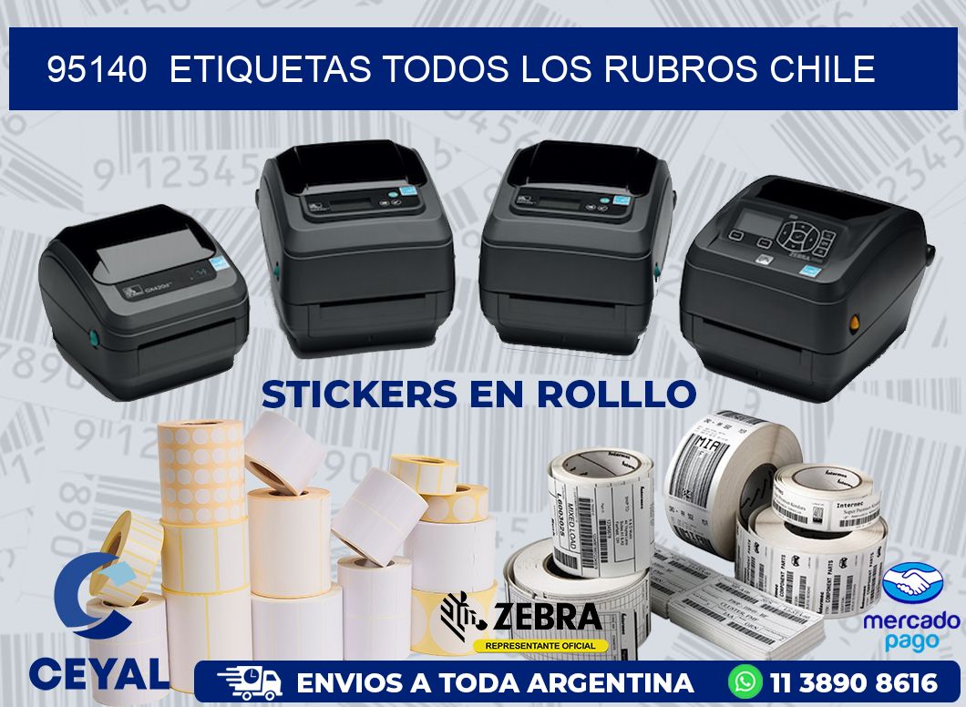 95140  ETIQUETAS TODOS LOS RUBROS CHILE