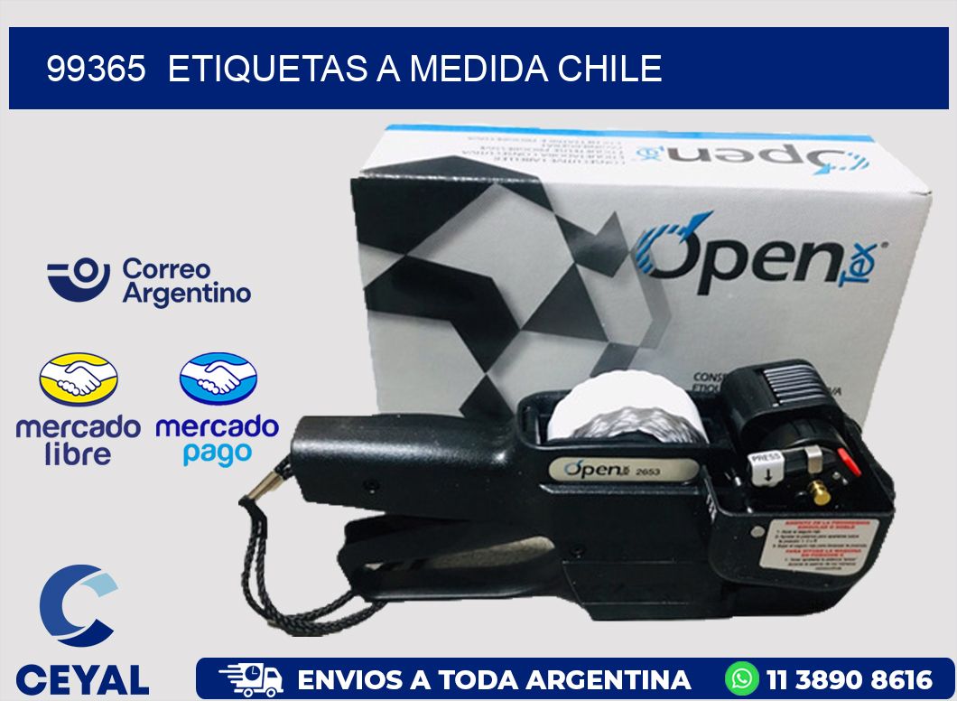 99365  ETIQUETAS A MEDIDA CHILE